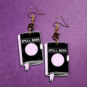 Spell Book Earrings